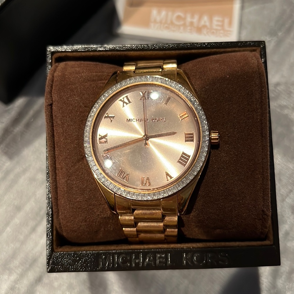 Michael Kors Rose Gold Watch